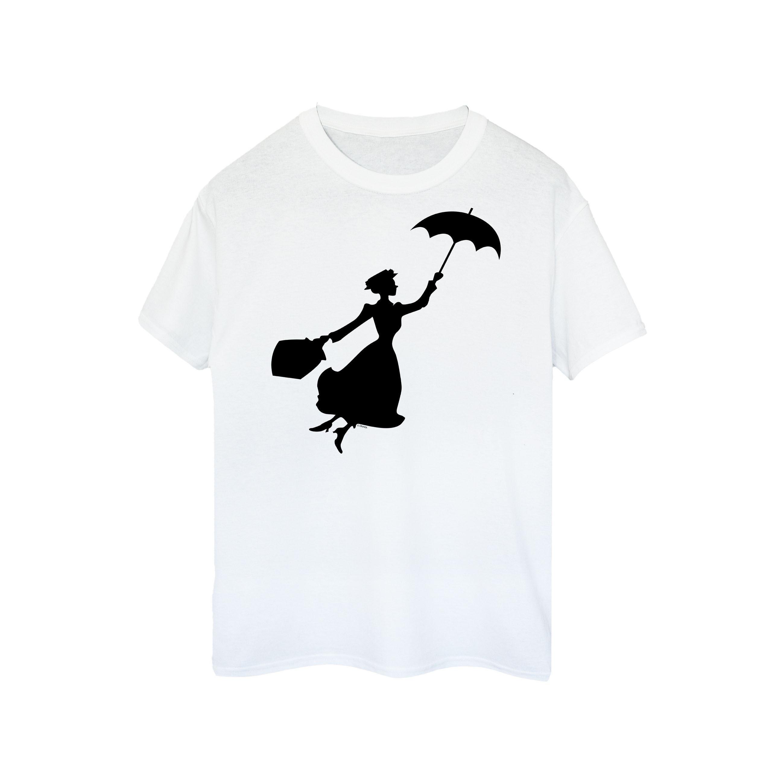 Disney Mary Poppins Silhouette Print T-Shirt