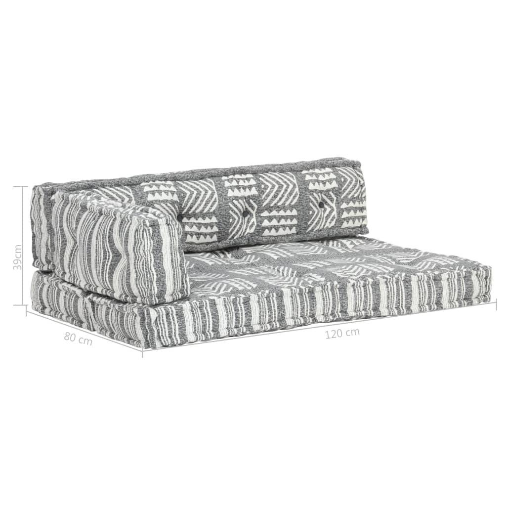 VidaXL Palettensofa-kissen gewebe