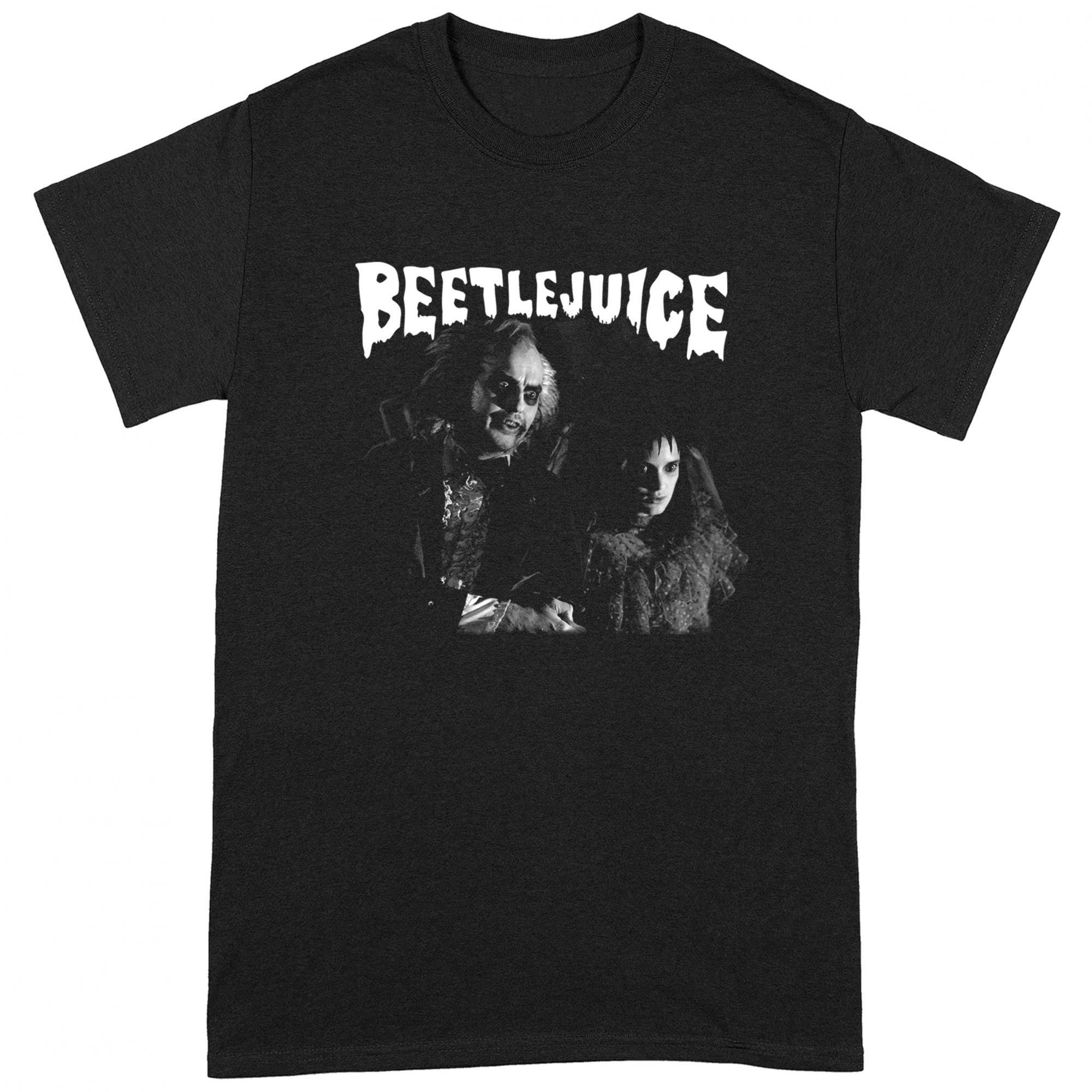 Beetlejuice Grafik Print T-Shirt