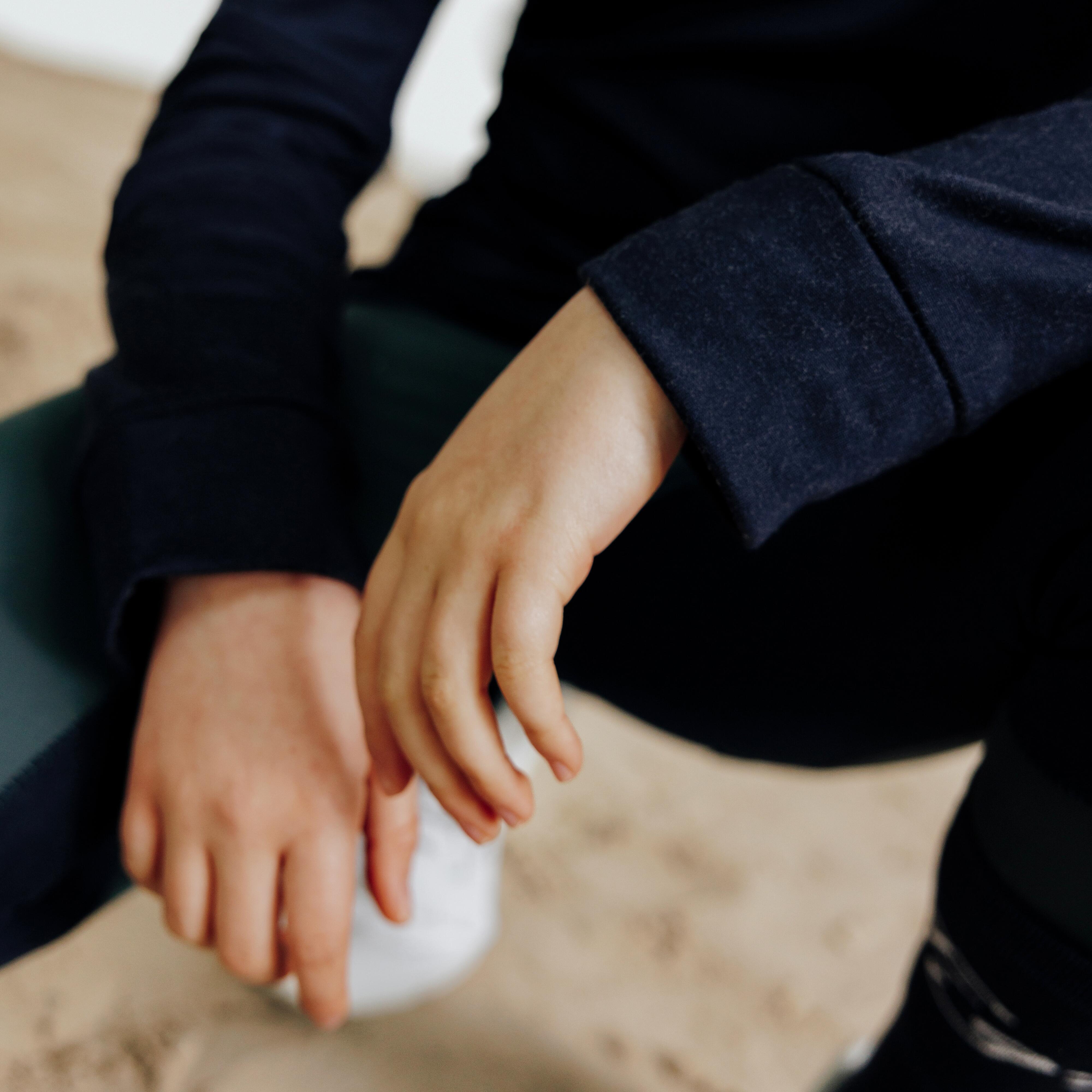 FOUGANZA Poloshirt langarm - 500