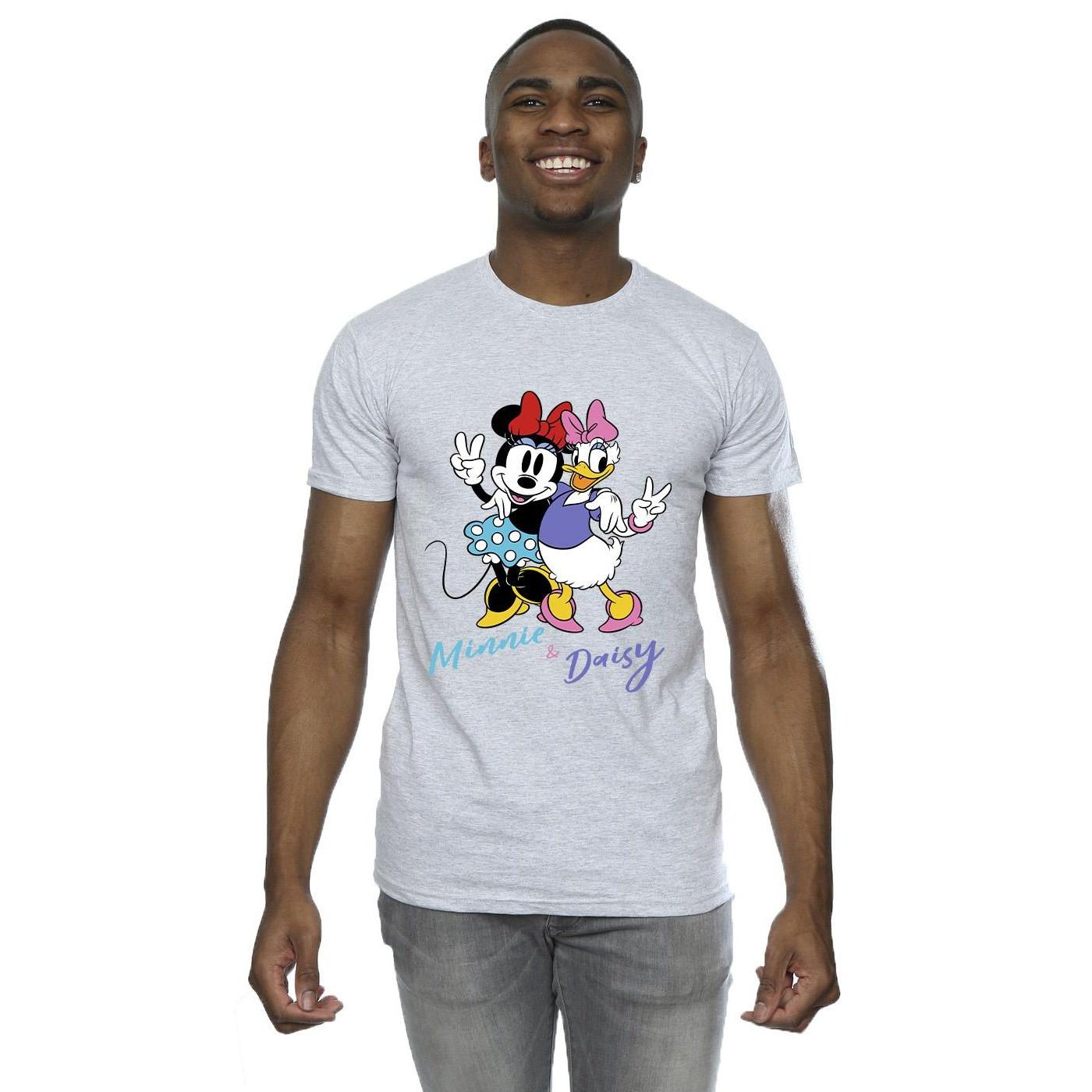 Disney Minnie und Daisy Grafikdruck T-Shirt
