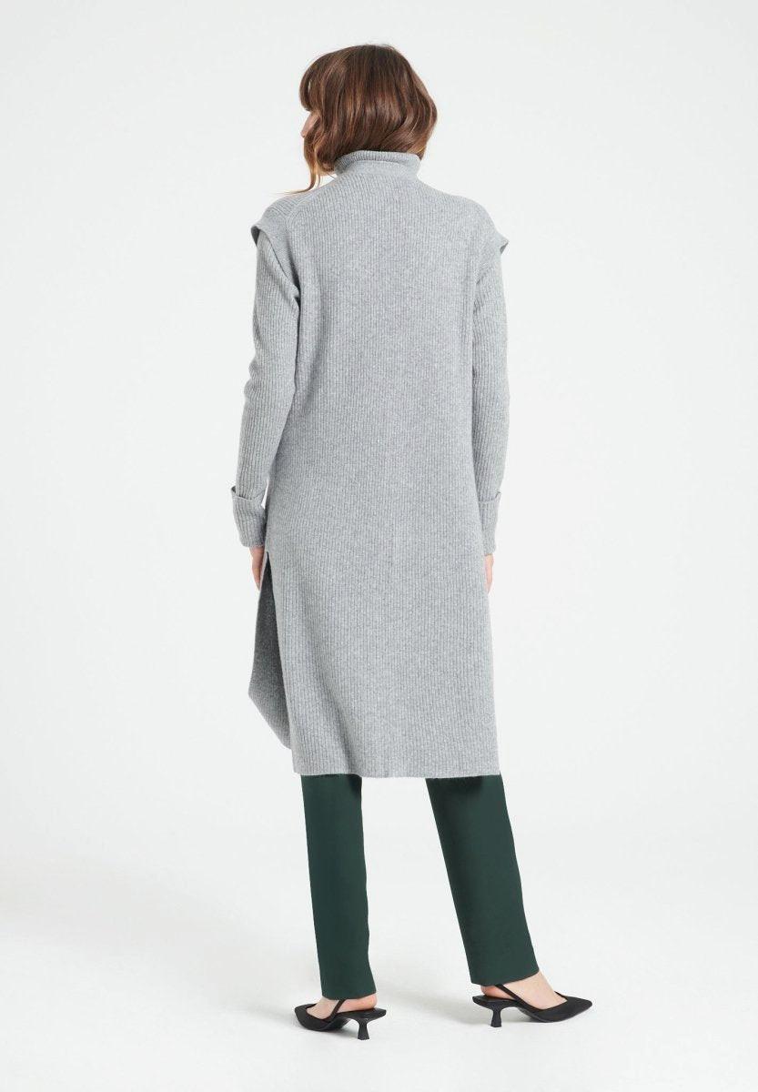 Studio Cashmere8 MIA 6 Long ärmellose Strickjacke - 100% Kaschmir