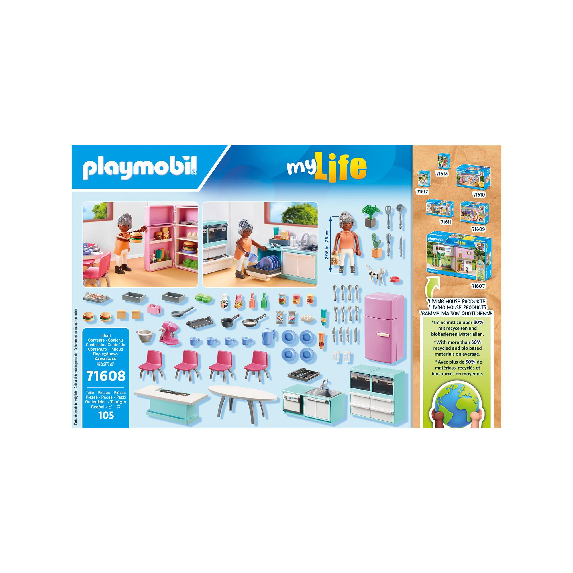 Playmobil 71608 Küche mit Essplatz