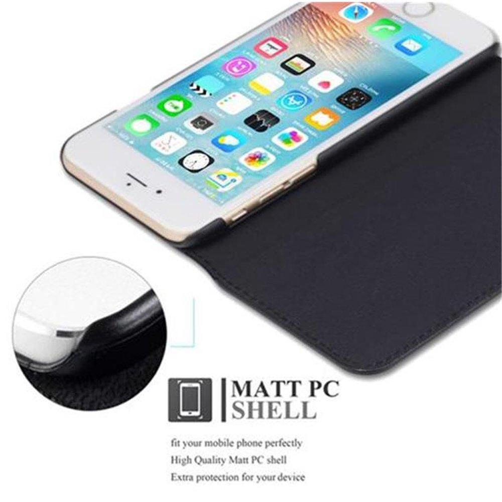 Cadorabo Hülle für Apple iPhone 6 6S unsichtbarem Magnetverschluss