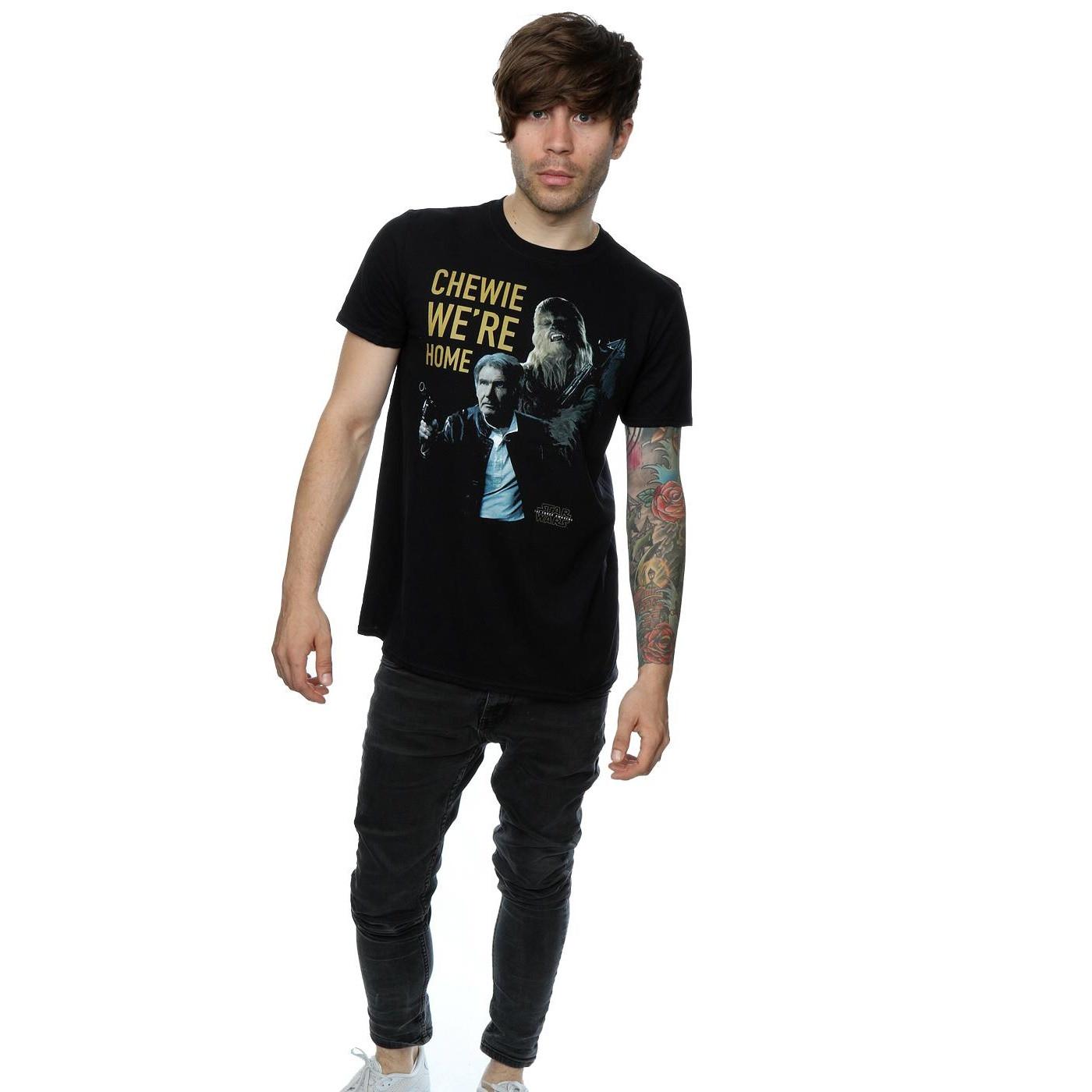 STAR WARS Star Wars The Force Awakens Chewie We're Home T-Shirt