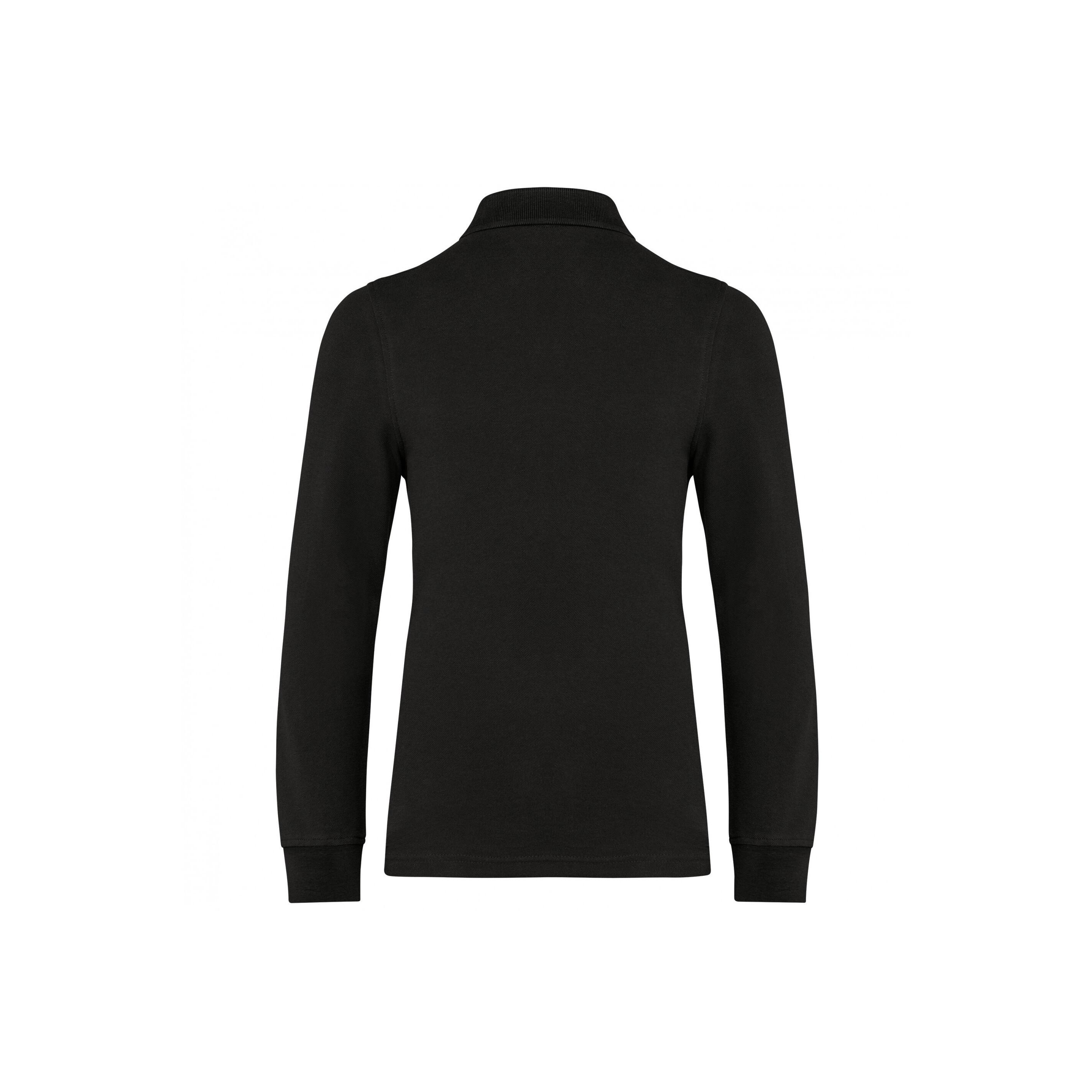 Kariban langarm polo-shirt kind