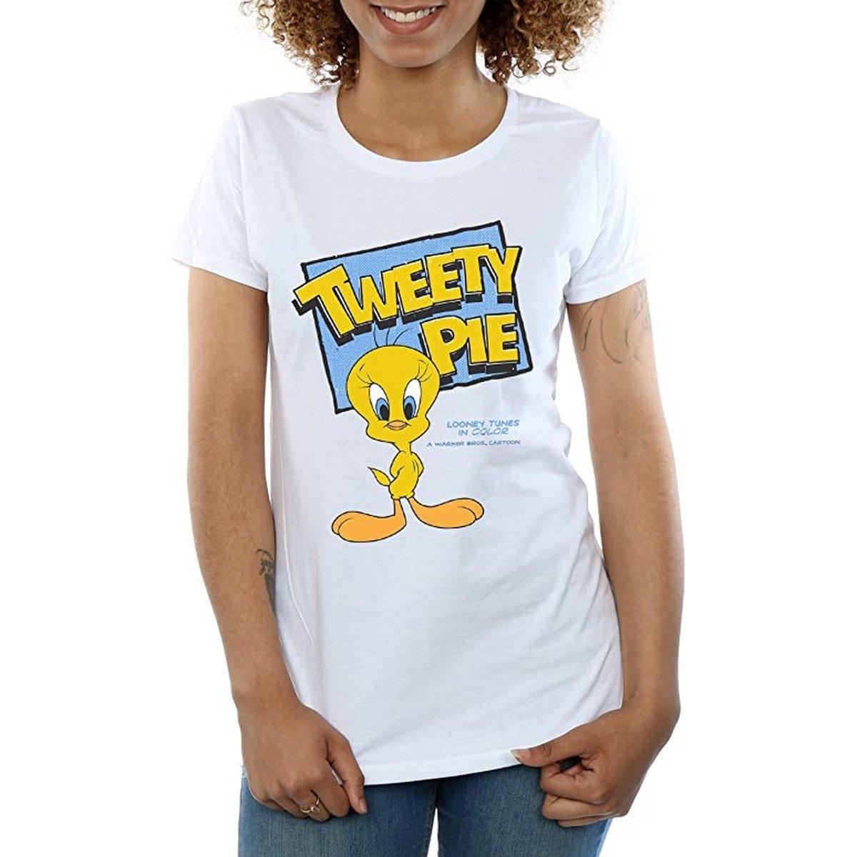LOONEY TUNES Tweety Print Kurzarm T-Shirt