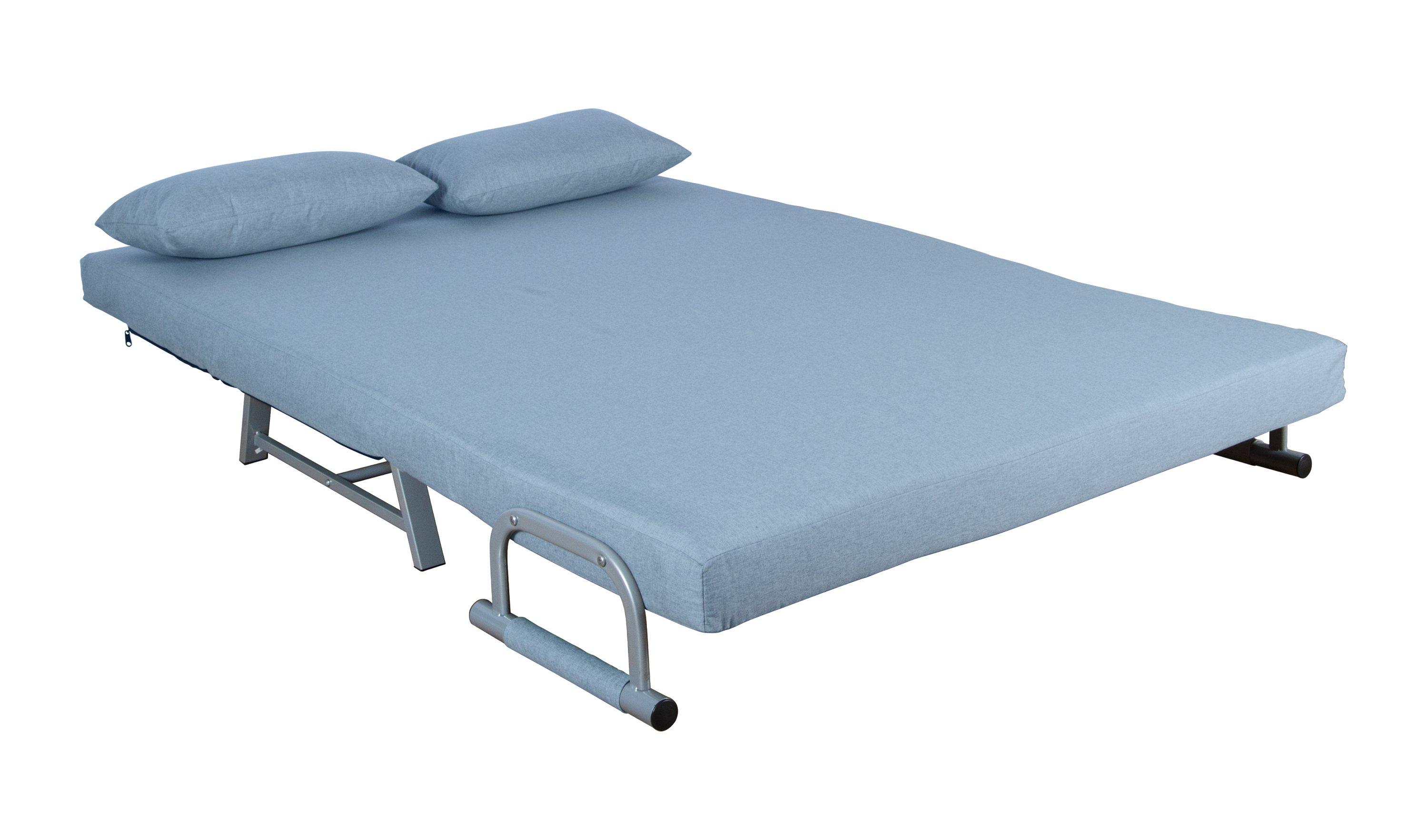 VCM Schlafsofa | Polyester-Stoff | Maße H. 95 x B. 127 x T. 78 cm | Sofa mit Schlaffunktion | Schlafsofa - Kolino