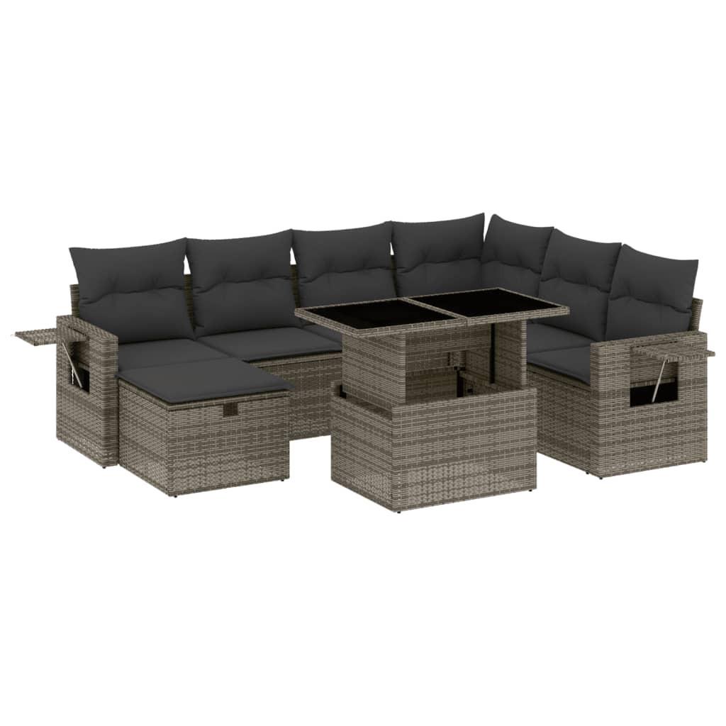 VidaXL Garten sofagarnitur poly-rattan