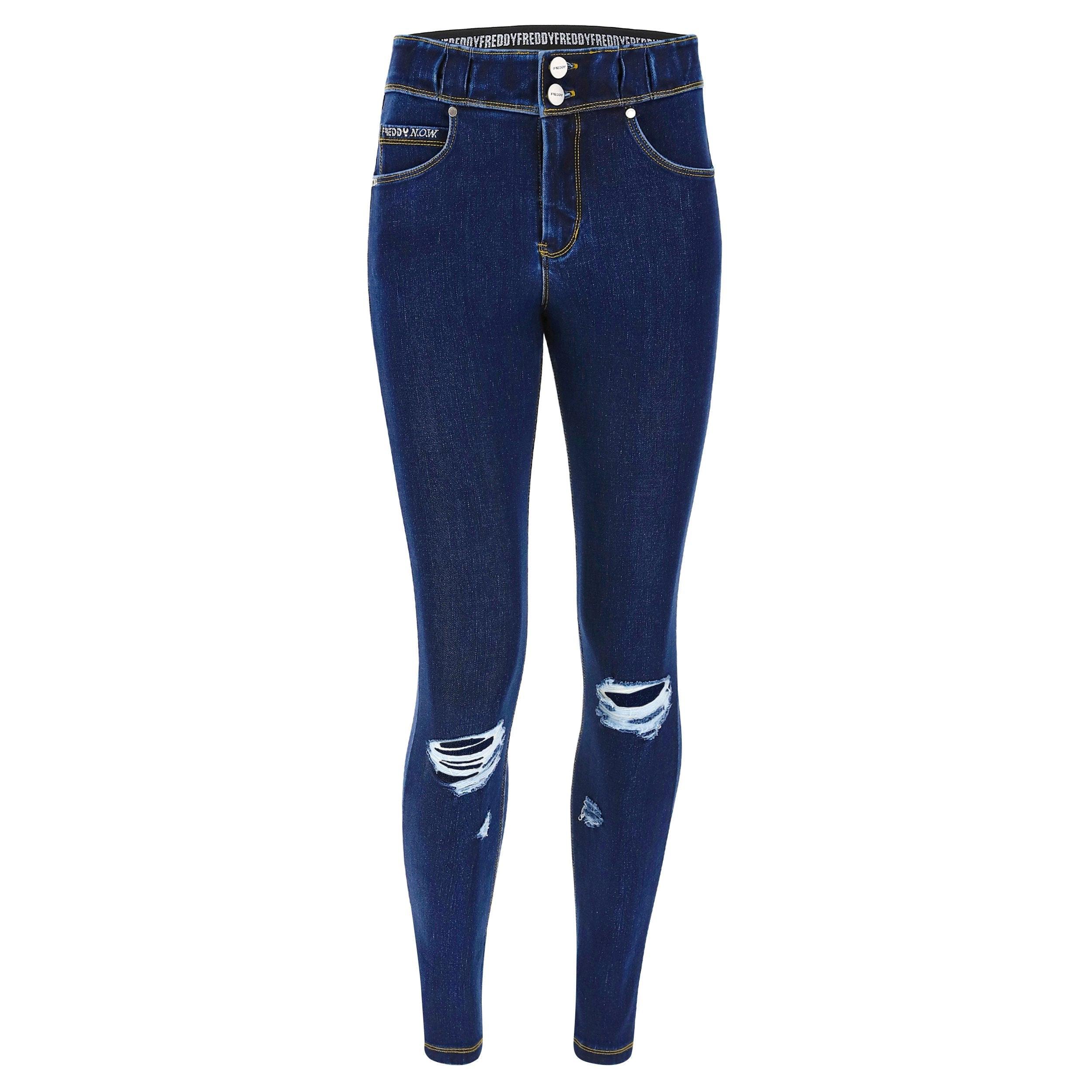 FREDDY N.O.W. Pants Skinny Fit Jeans mit Rissen
