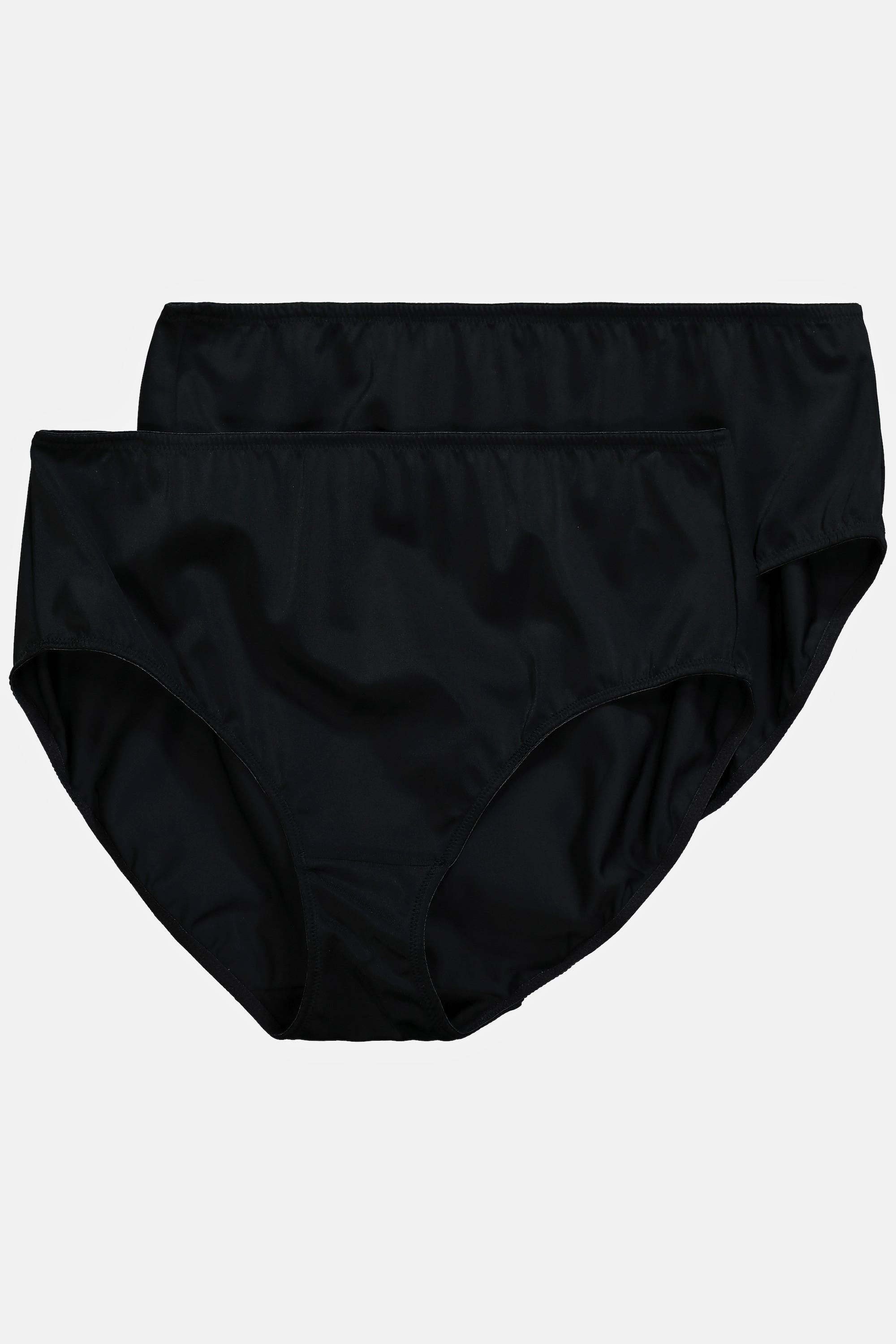 Ulla Popken Slips, 2er-Pack, Mikrofaser