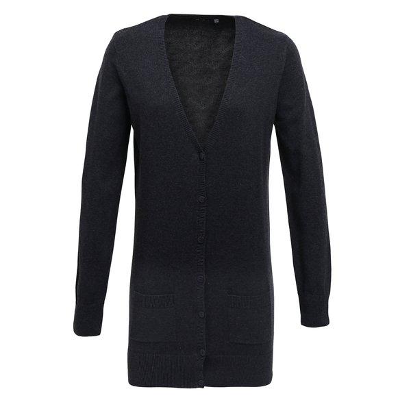 PREMIER Strickjacke mit VAusschnitt, längere Länge