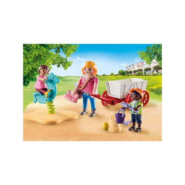Playmobil 71258 Starter Pack Erzieherin mit Bollerwagen
