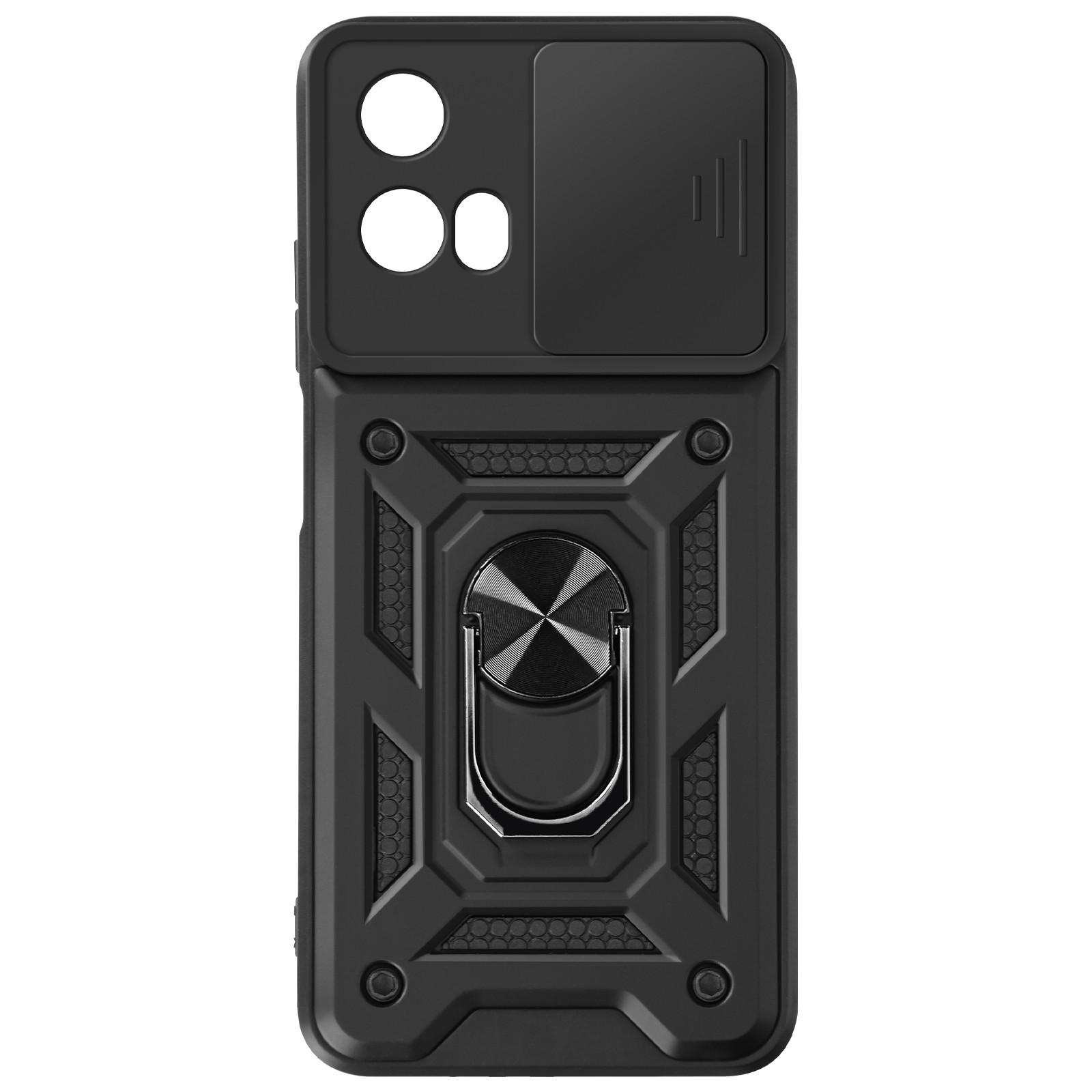 Avizar Ringhülle Motorola Moto G34 Schwarz