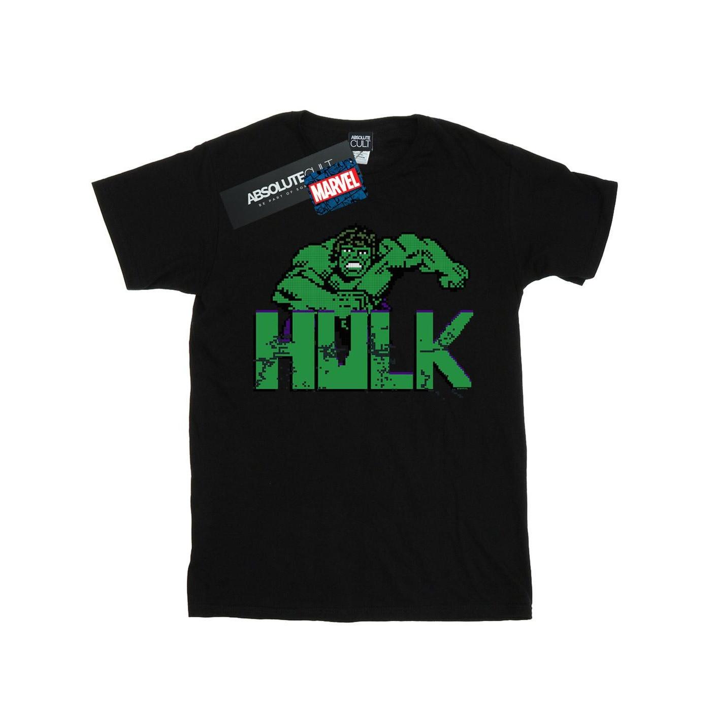 MARVEL Hulk Pixelated Grafik T-Shirt