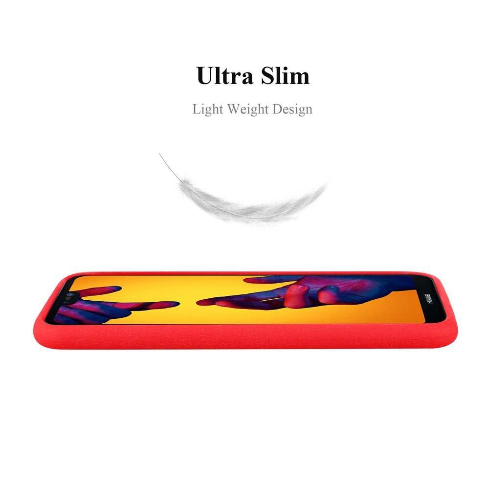 Cadorabo Hülle für Huawei P20 LITE 2018 NOVA 3E TPU Silikon Frosted