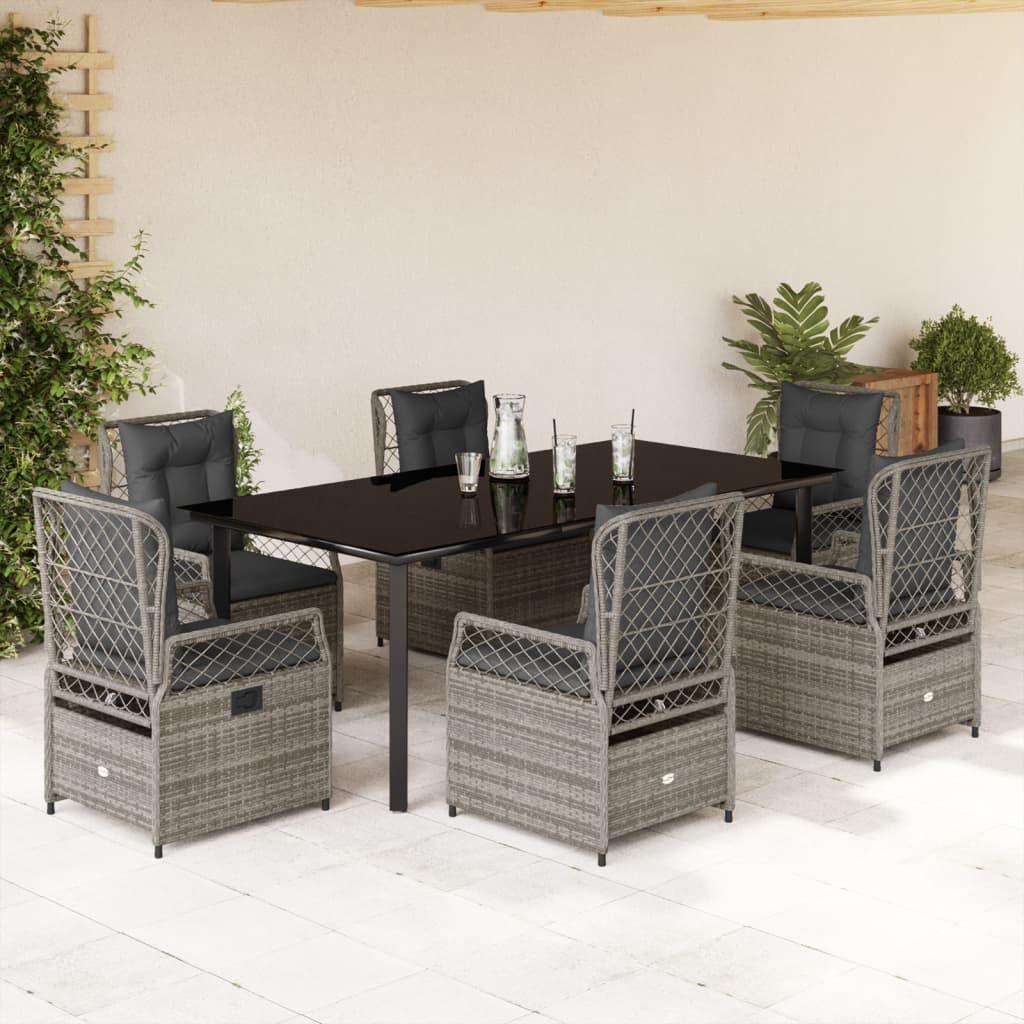 VidaXL Garten essgruppe poly-rattan