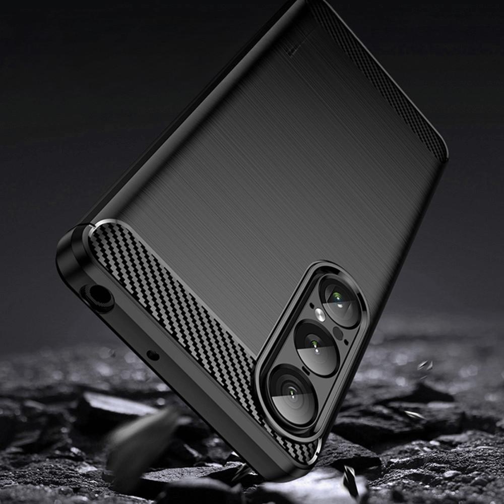Cover-Discount Sony Xperia 1 VII - Metall Carbon Look Hülle