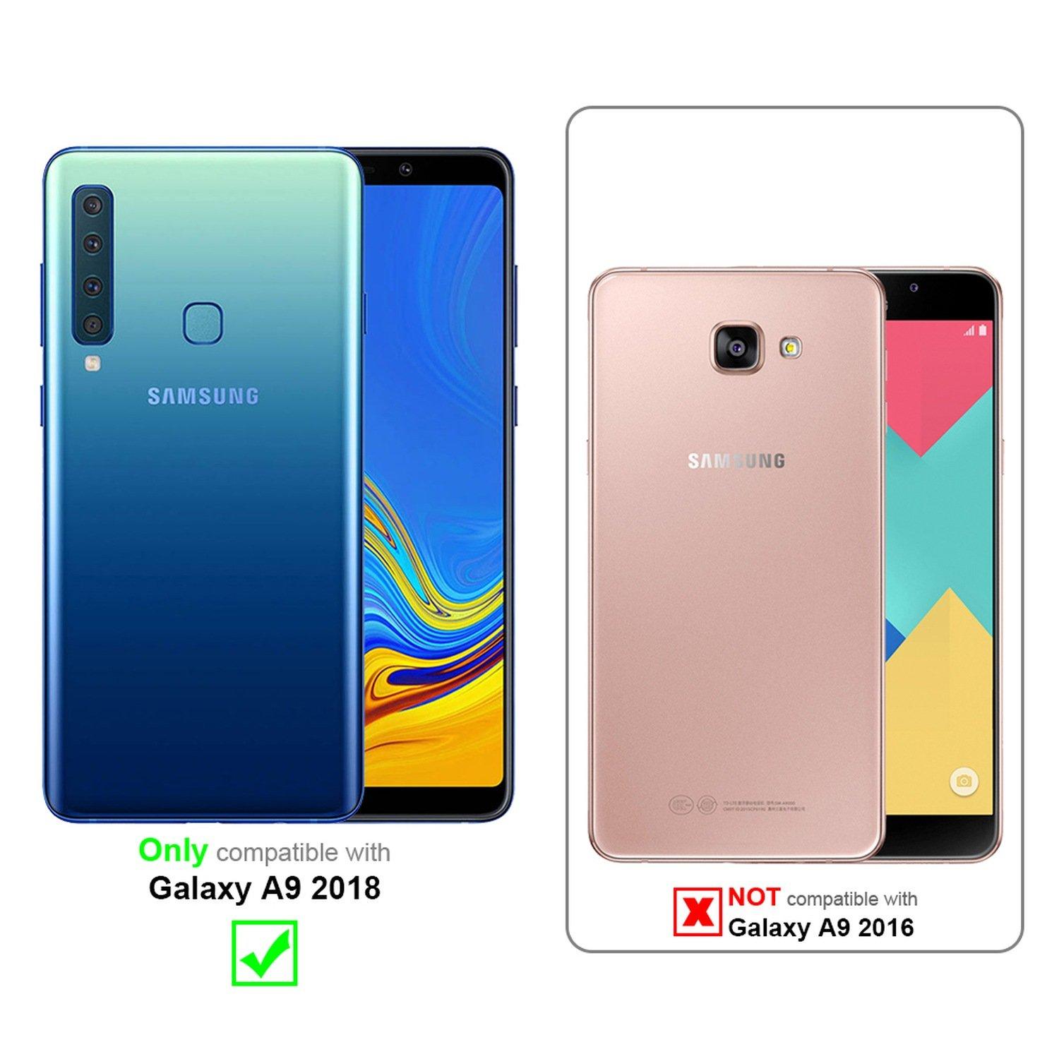 Cadorabo Hülle für Samsung Galaxy A9 2018 TPU Silikon Candy