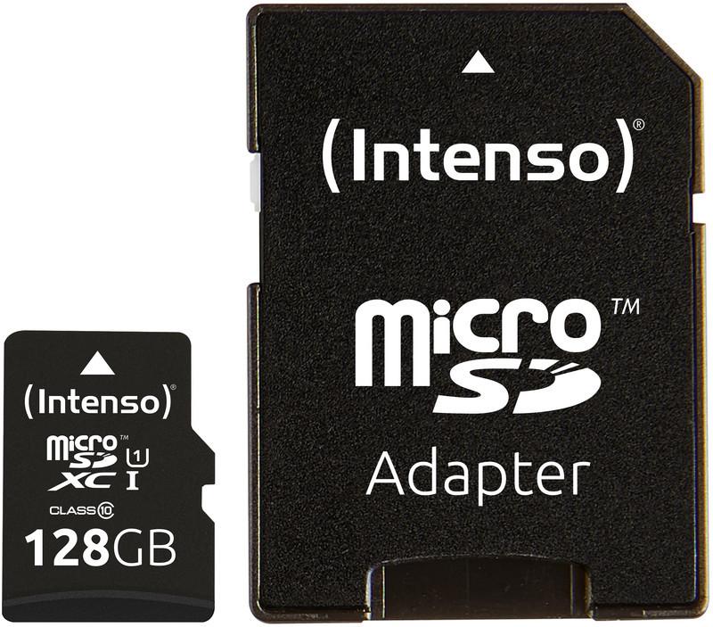 Intenso INTENSO Micro SDXC Card PREMIUM 128GB 3423491 with adapter, UHS-I