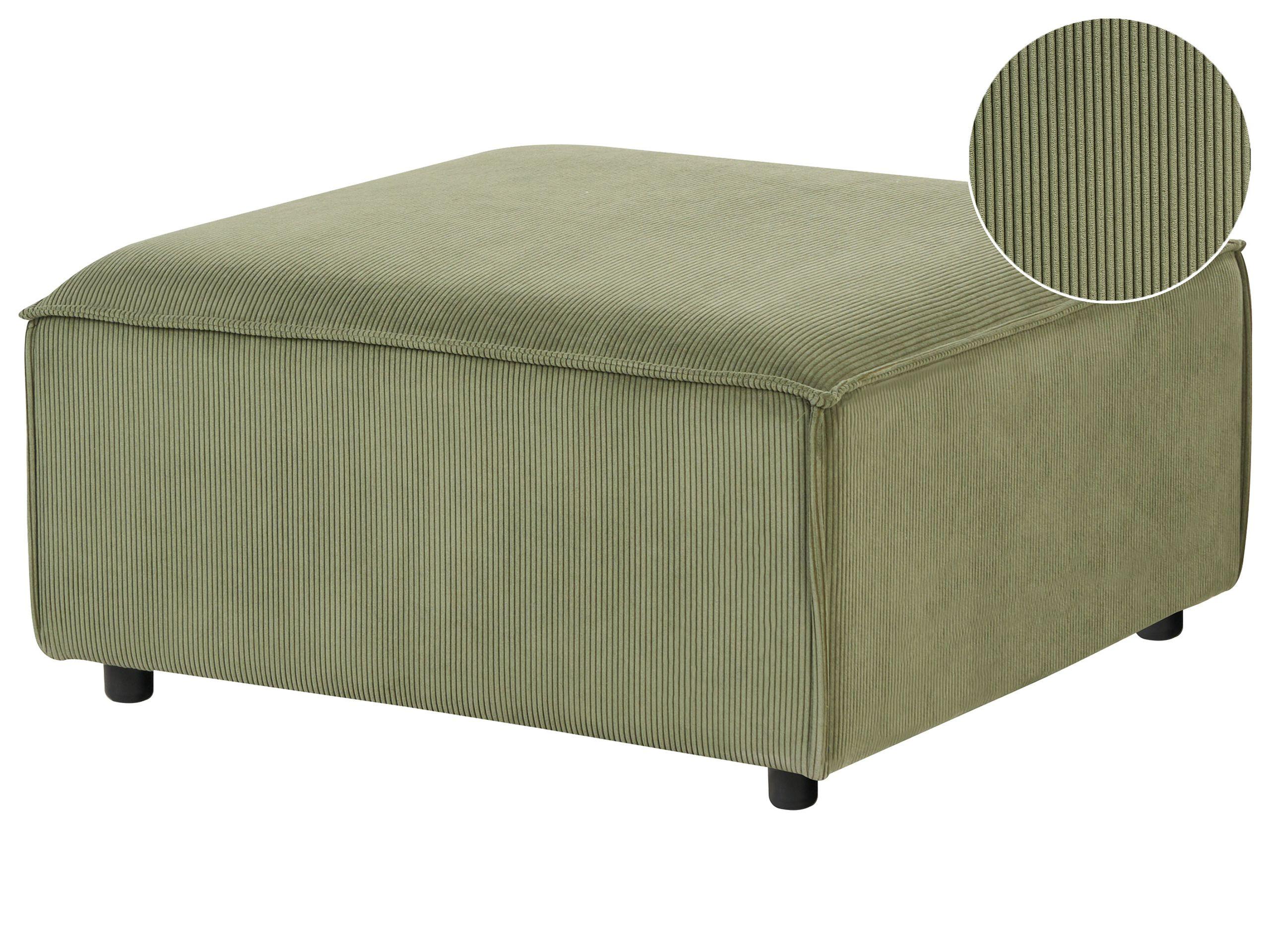 Beliani Ottomane aus Cord Modern ARDAL