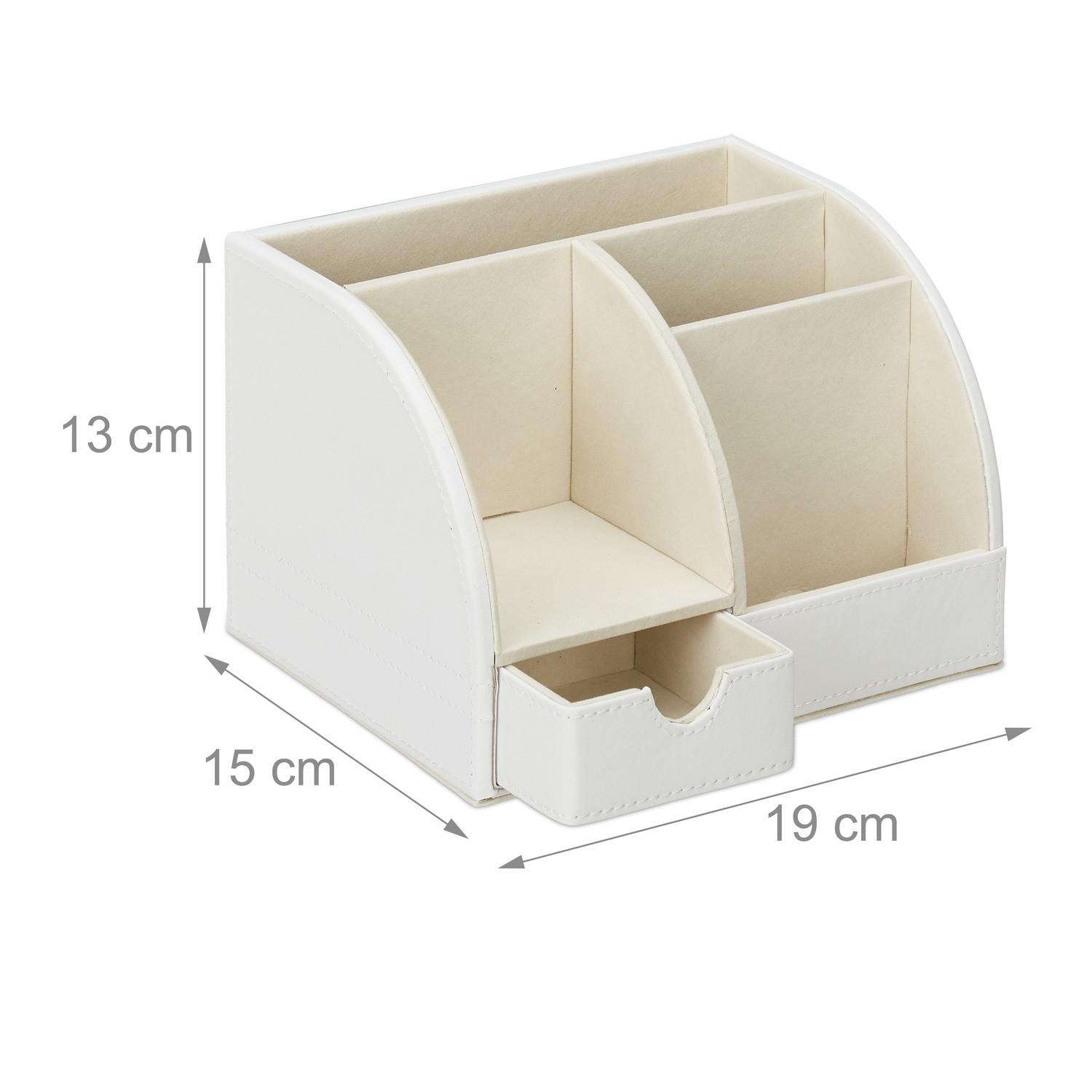 B2X Schreibtischorganizer aus Kunstleder