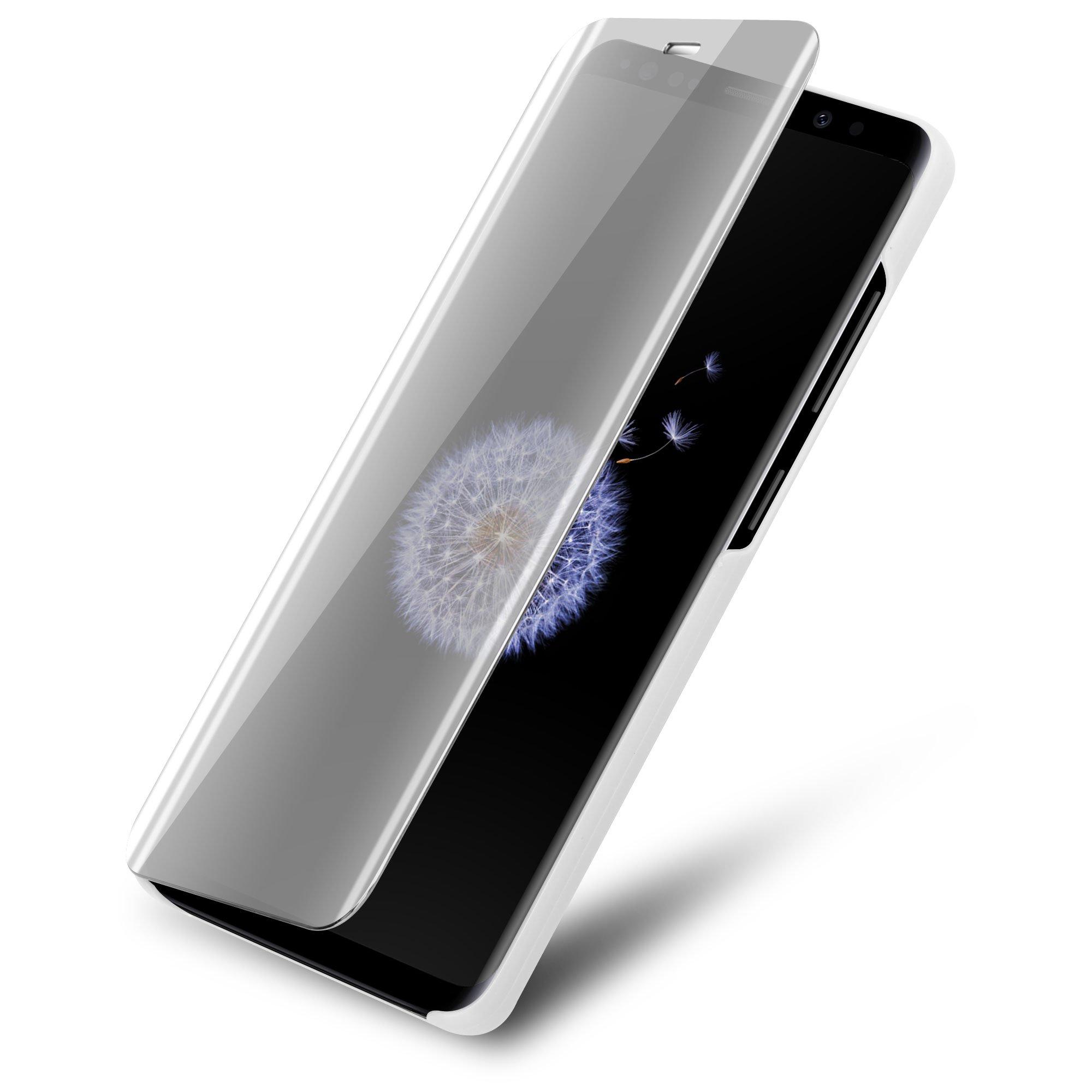 Cadorabo Hülle für Samsung Galaxy S9 PLUS Spiegel Standfunktion 360 Grad Schutz