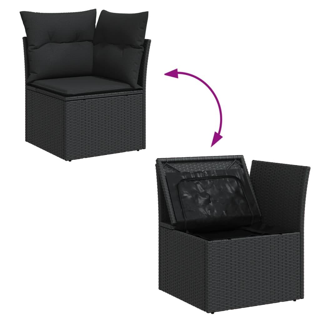 VidaXL Garten sofagarnitur poly-rattan