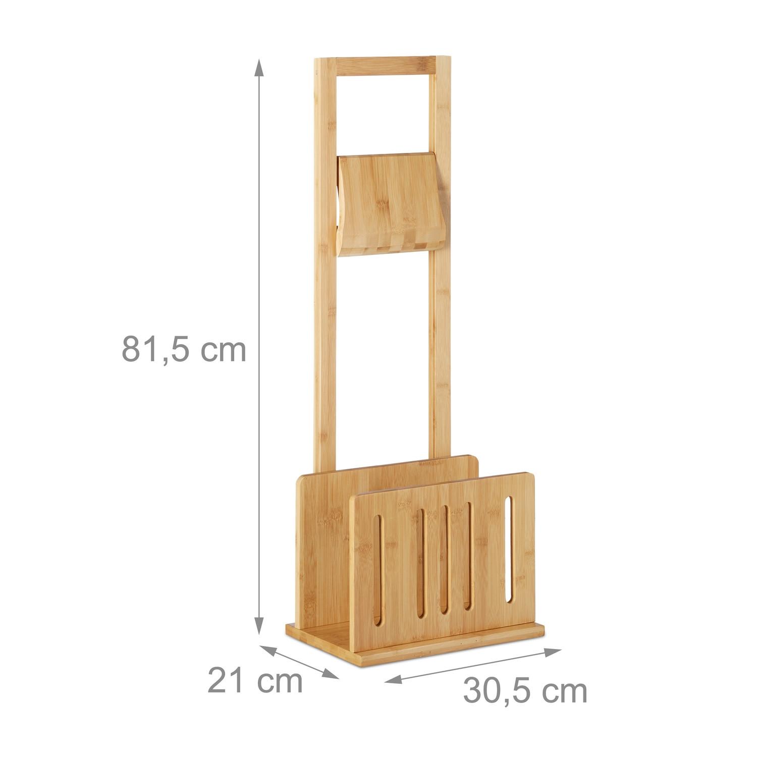 B2X Toilettenpapierhalter & Zeitungskiosk
