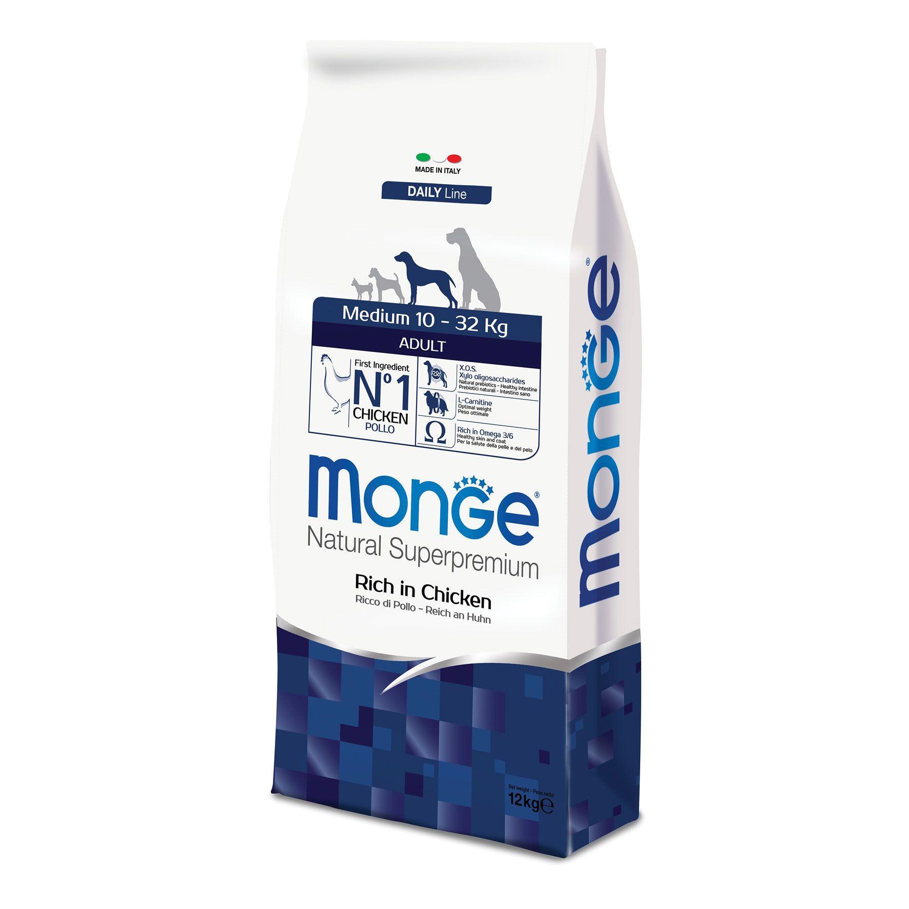 Monge Daily Line Adult Medium Huhn