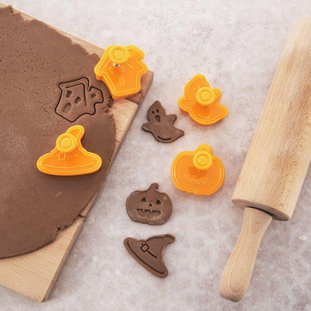 Orion Halloween Backformen: 4er Set und Musterstempel