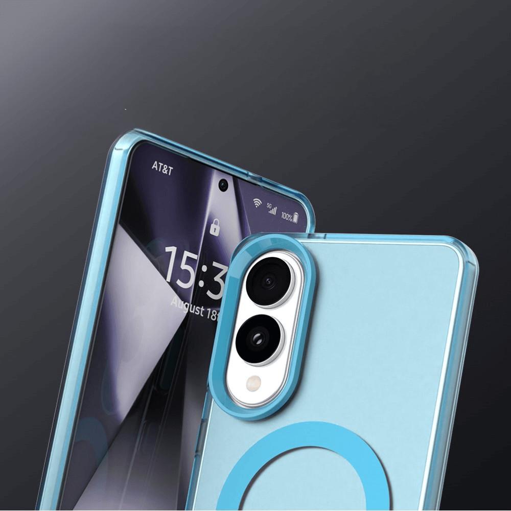 Cover-Discount Galaxy S25 Edge - Schützende Acryl-Handyhülle mit Magnet