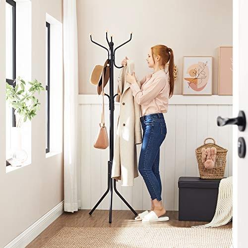 Pricenet Stabile, platzsparende Garderobe mit 12 Haken