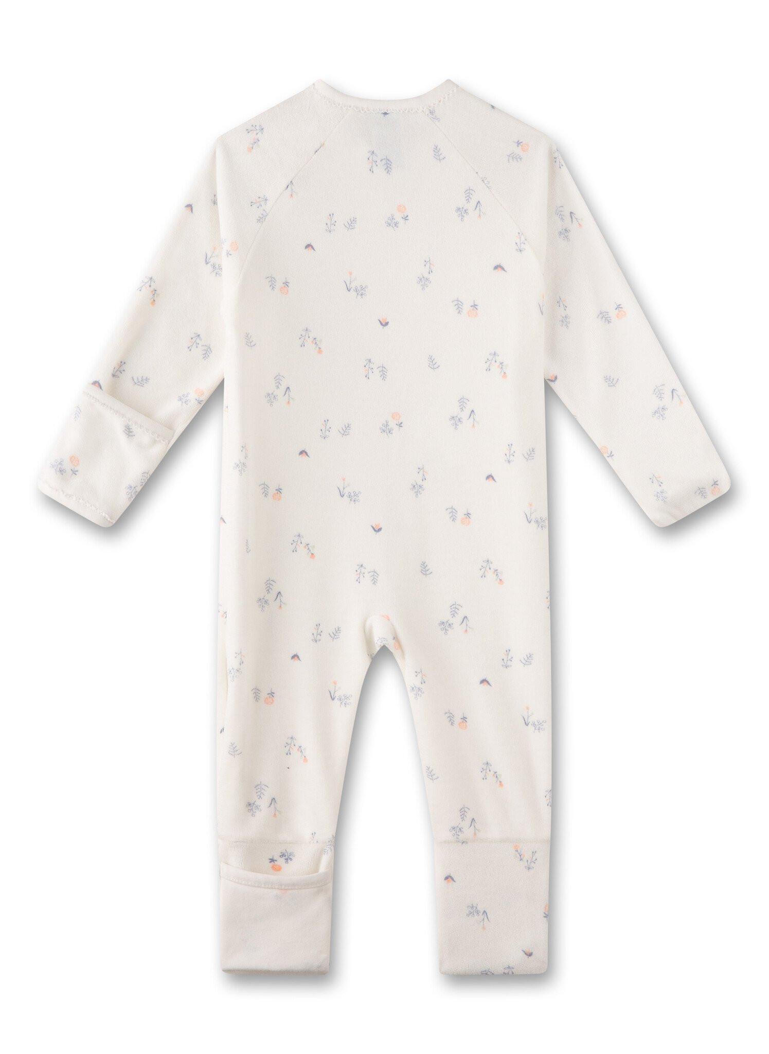 Sanetta Mädchen-Strampler Blumen