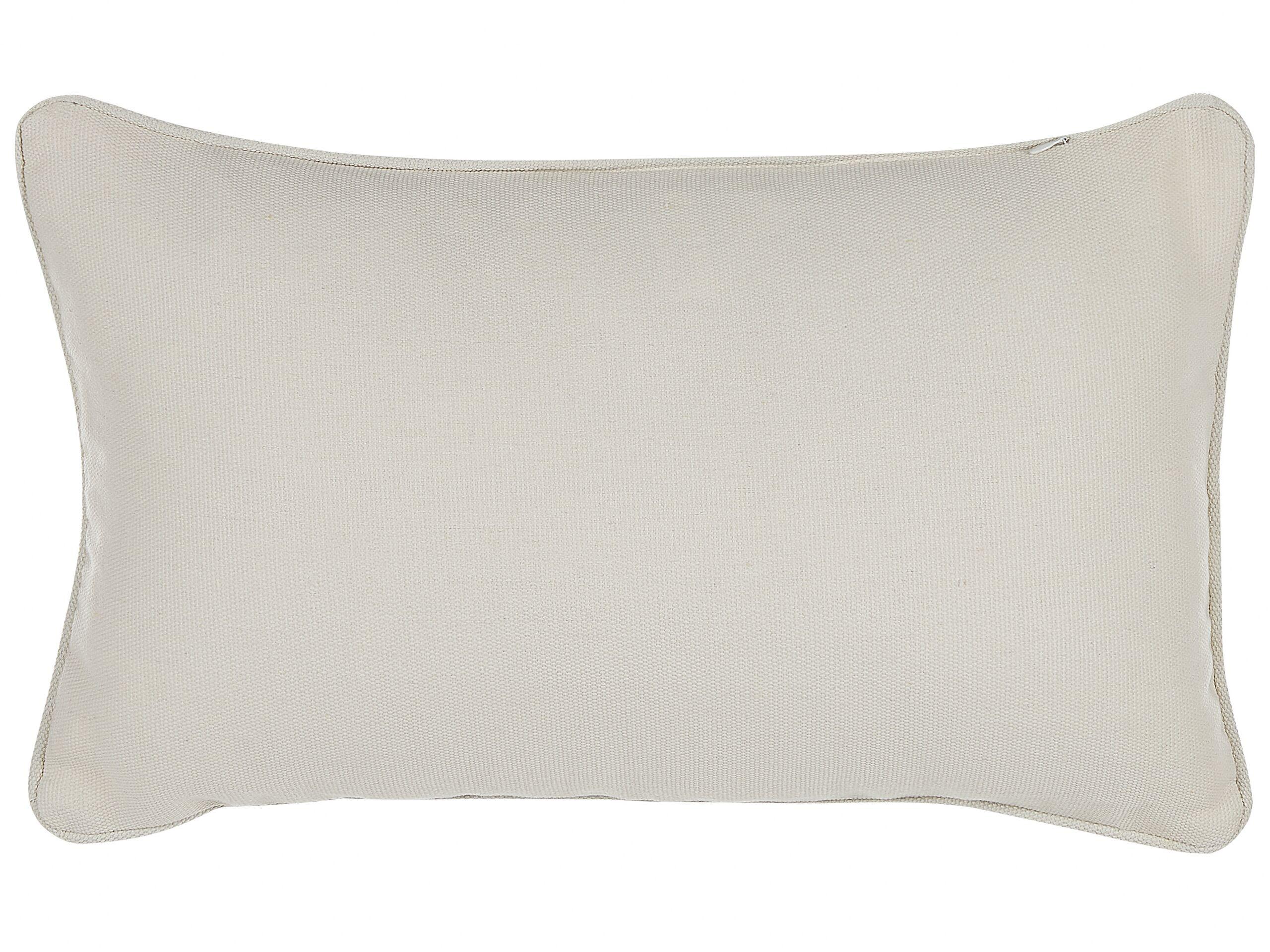 Beliani Dekokissen 2er Set aus Polyester Skandinavisch HELIOTROPE