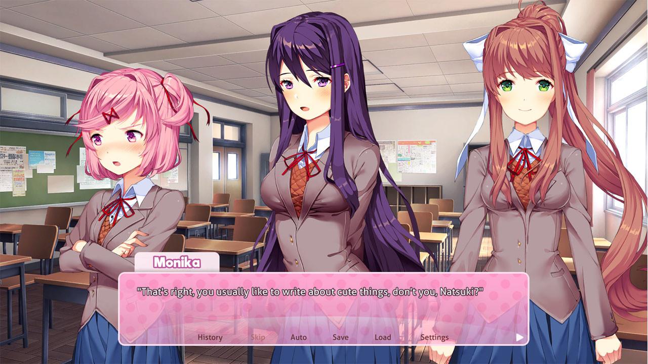 GAME Doki Doki Literature Club Plus!