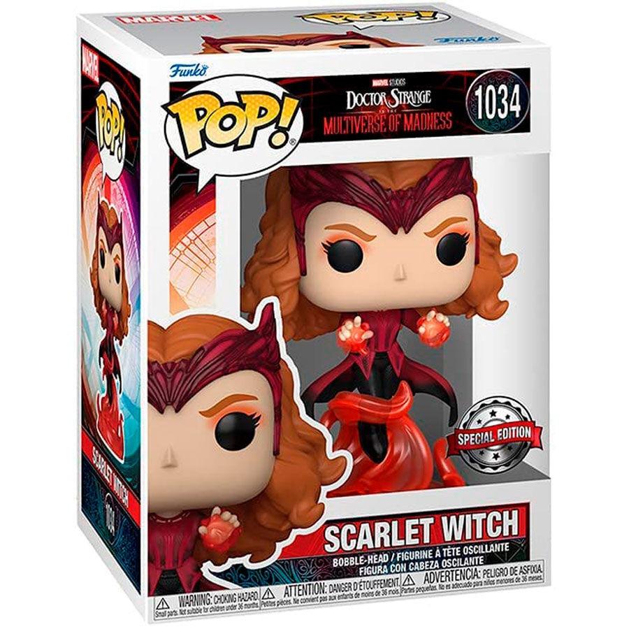Funko POP Figur Marvel Doctor Strange Multiversum des Wahnsinns Scarlet Witch Exklusiv