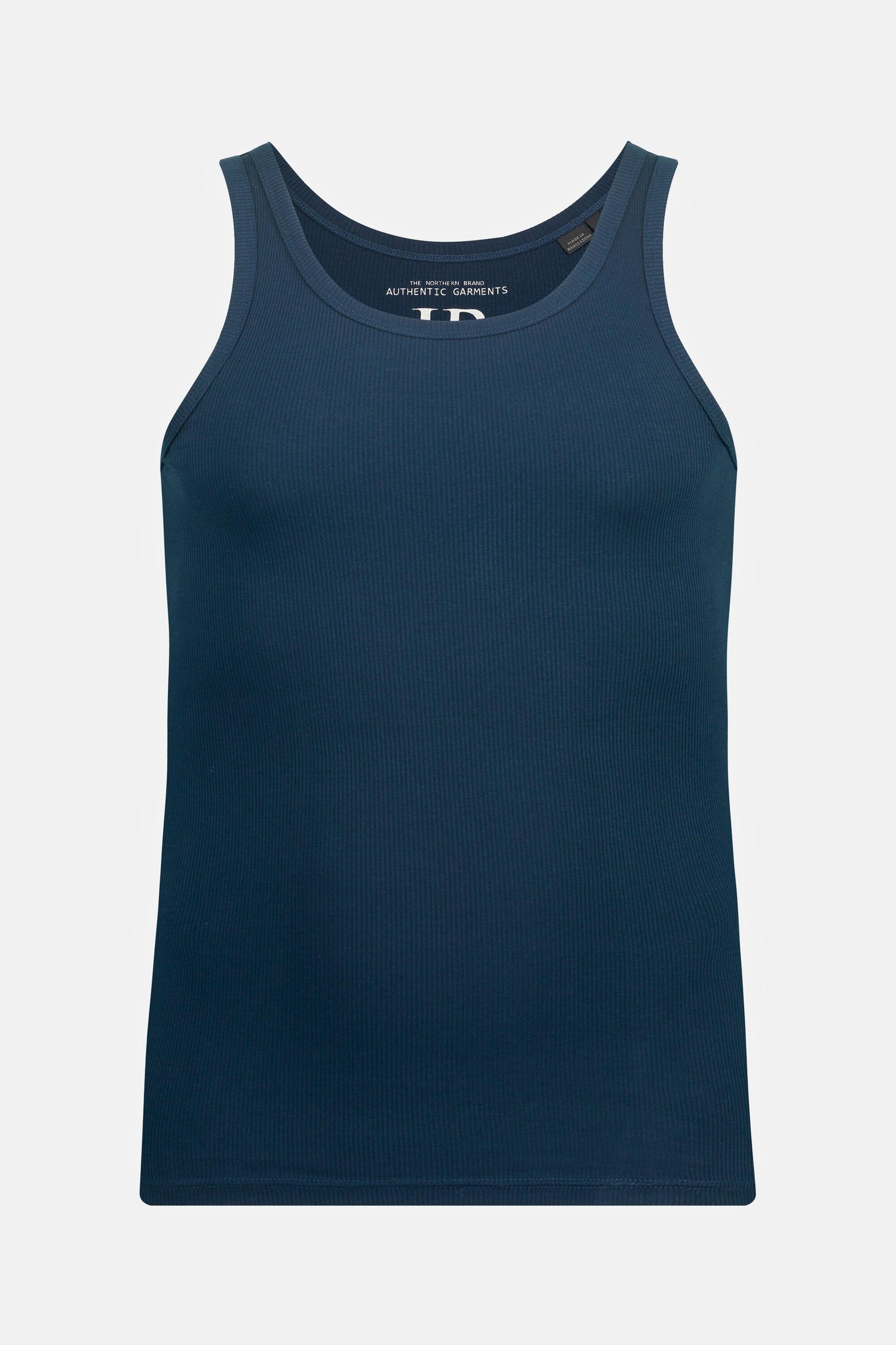 JP1880 Tank Top, Rippe, ärmellos, bis 8XL