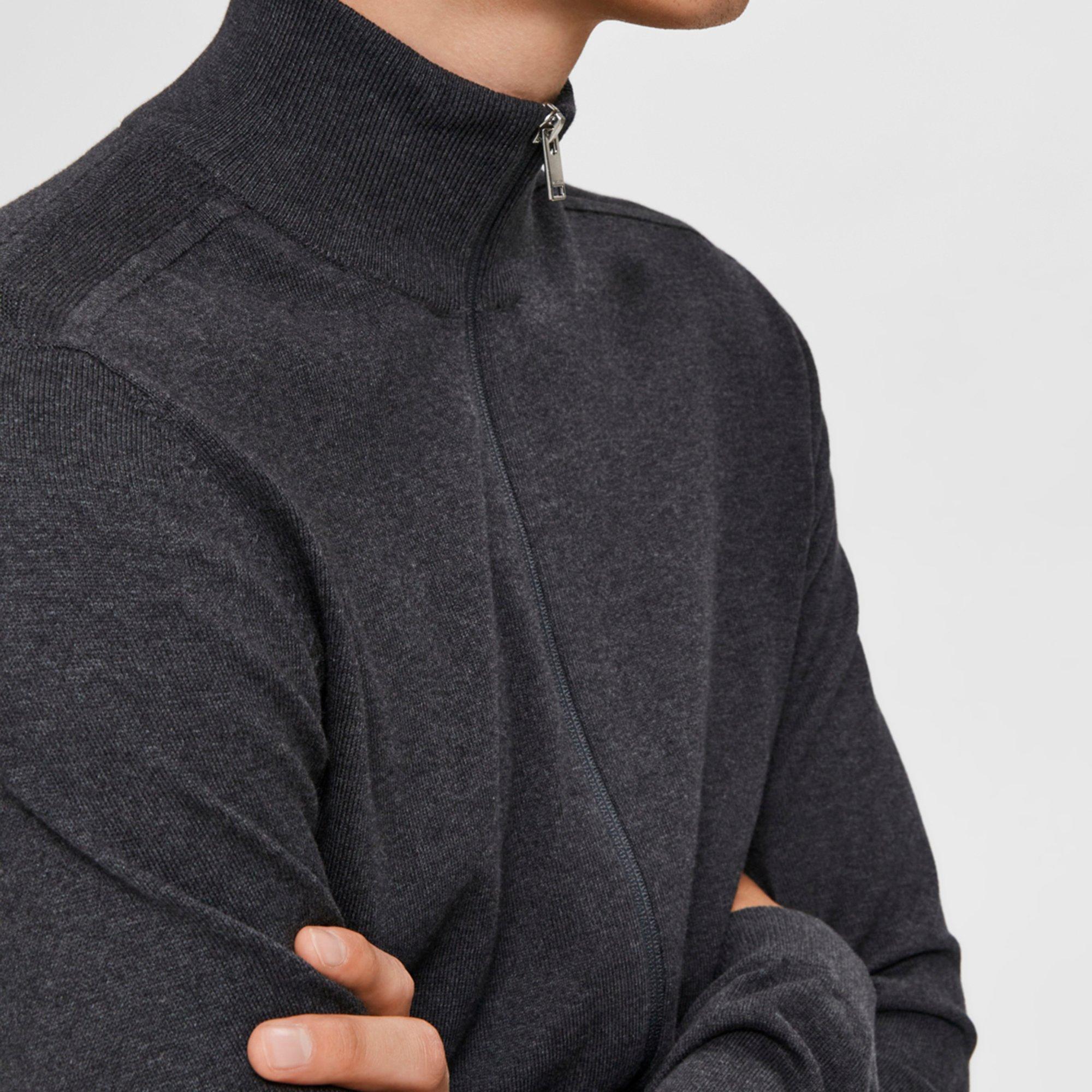 SELECTED BERG CARDGIAN Zip Pullover