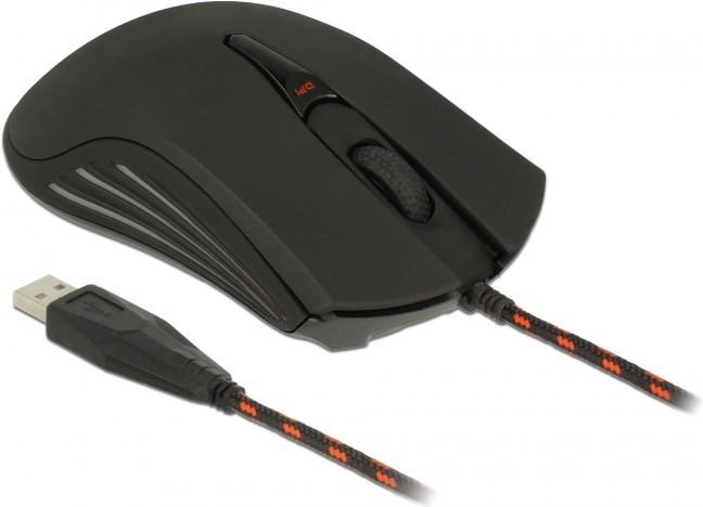 DeLock Optische 4-Tasten USB Gaming Maus