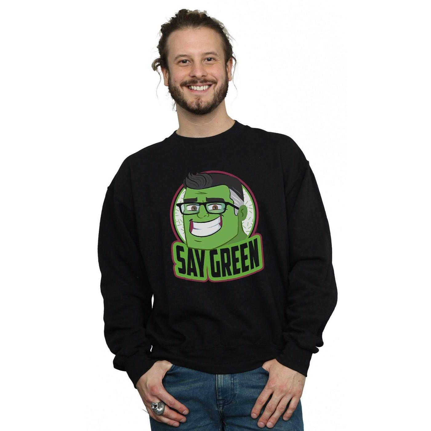 MARVEL Avengers Endgame Say Green Sweatshirt