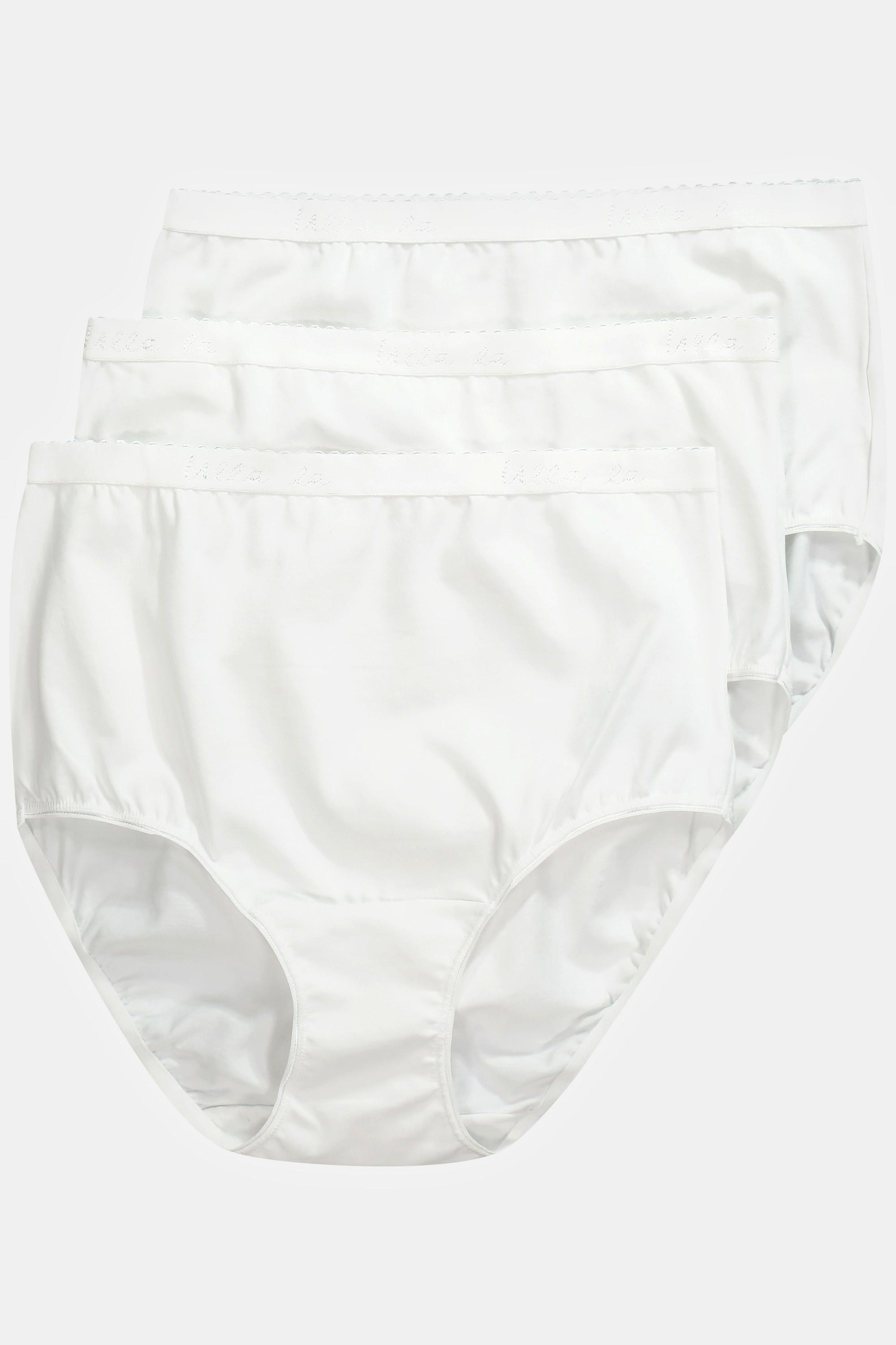 Ulla Popken Maxislips, 3er-Pack, High Waist