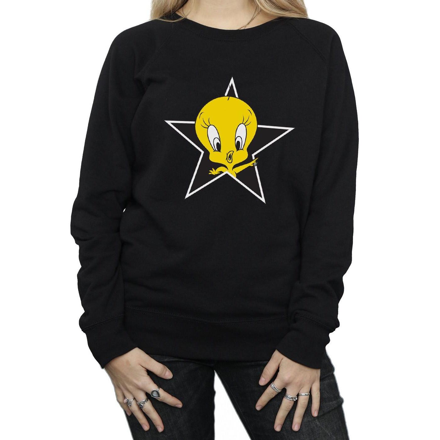 LOONEY TUNES Tweety Pie Star Sweatshirt
