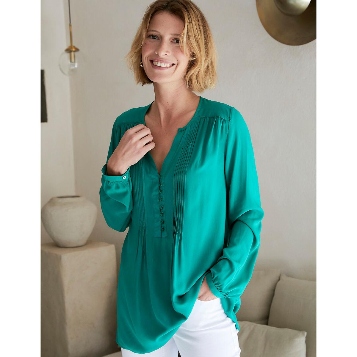 La Redoute Collections Langärmelige Voile Tunika