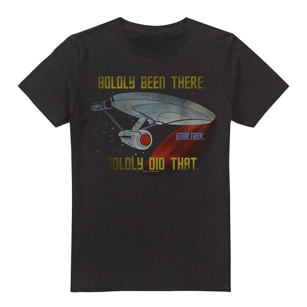 Star Trek Boldly Did That Bedrucktes T-Shirt