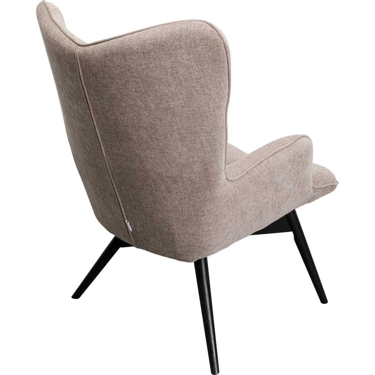 KARE Design Sessel Black Vicky hellbraun