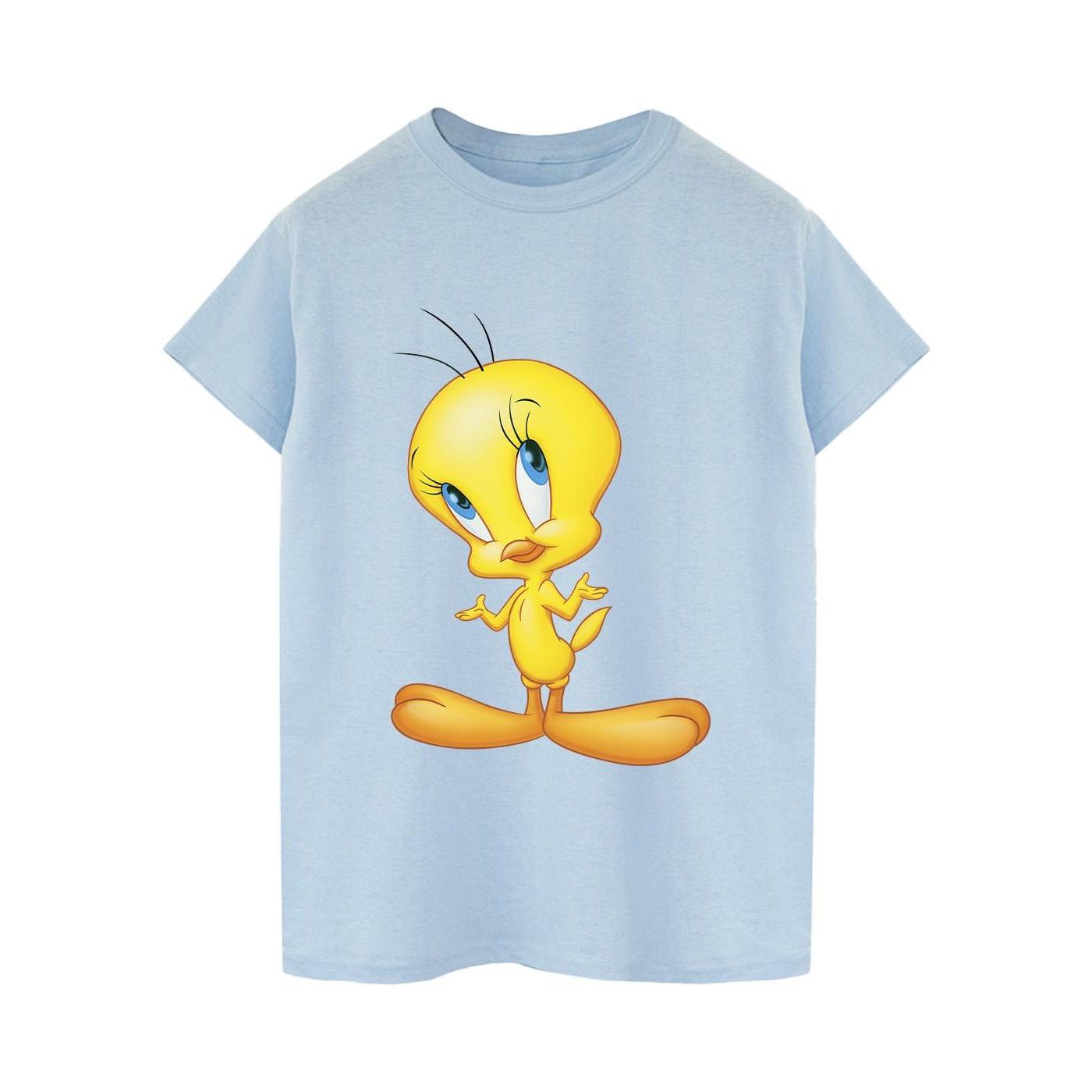 LOONEY TUNES Tweety Bird Print Kurzarm T-Shirt
