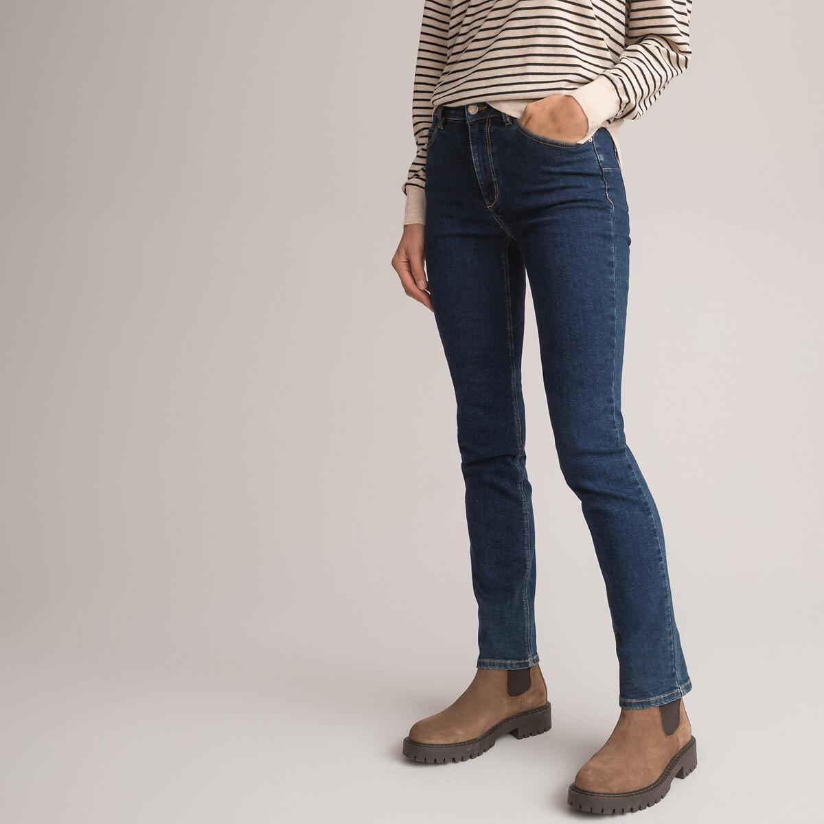 La Redoute Collections Push Up Straight Leg Jeans