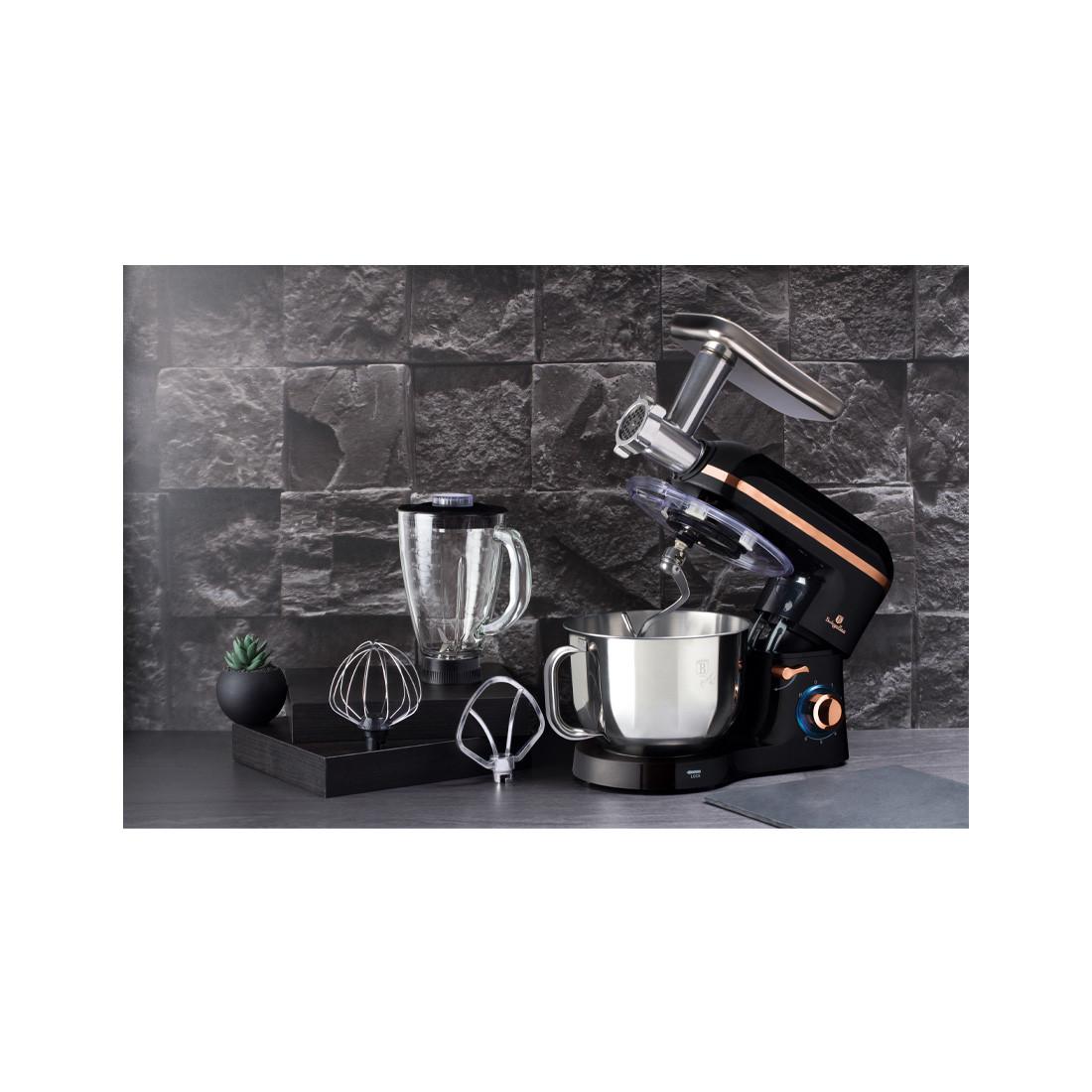 Berlinger Haus Küchenmaschine 1400W Black Rose Collection