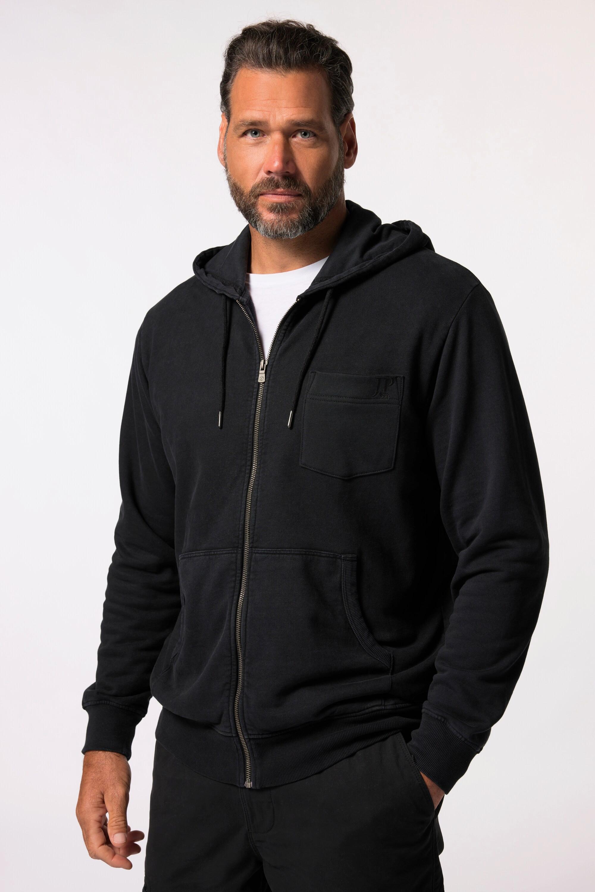 JP1880 Hoodie-Jacke, Sweat, Vintage Look, Kapuze